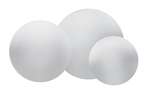 3 x LED Solarkugel Marla Solarleuchte Gartenleuchte mit Erdspieß, Durchmesser 20+25+30 cm Solarleuchte Kugelleuchte Gartenkugel - 6