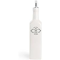 Excelsa Fine Quality Aceitera, cerámica, blanco