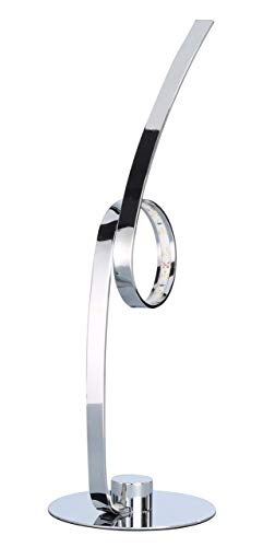 ACTION by WOFI Lámpara de mesa Integriert, 3 W, chrom, 12 x 12 x 35 cm