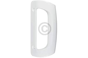LUTH Premium Profi Parts - Manija de puerta de color blanco para frigorífico o congelador | Compatible con AEG Electrolux 242519319/6