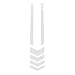 Produktbild Morelyfish Motorbike Striped Sticker Motorcycle Fender Reflective Sticker Waterproof Moto Decal Tattoo Prevent Scratch