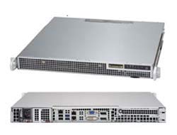 Supermicro 1019S-M2 LGA 1150 (Emplacement H3) Rack (1 U) Gris - Serveurs Barebone (LGA 1150 (Emplacement H3), Intel, DDR4-SDRAM, 64 Go, Rack (1 U), Gris)