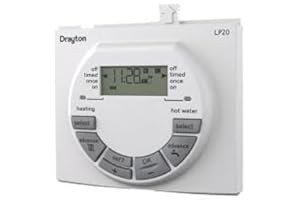 Drayton LP20 Programmer, White