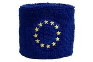 Digni® Poignet éponge avec Drapeau Union européenne UE