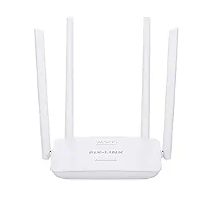 Generic WR08 300Mbps Wireless WiFi Router Repeater Booster 5 Ports RJ45 802.11N Easy Setup Four Antennas fo EU Plug