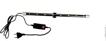 EKVEERA AQUARIUM LED Aquarium Light for Decoration Imported T4 3W and Under Water Light Waterproof (Multicolour, 27cm)