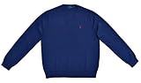 Farbe Navy mit rotem Logo Reiter