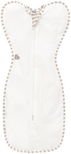 Organic Love to Swaddle Up - Cream, Small (3-6kgs) by BabyCentre