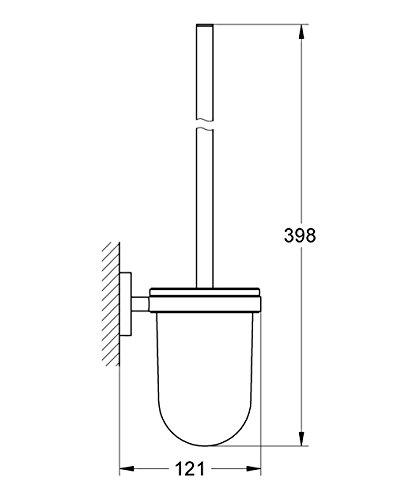 Grohe Toilettenbürstengarnitur, 1 Stück, 40374001 - 2