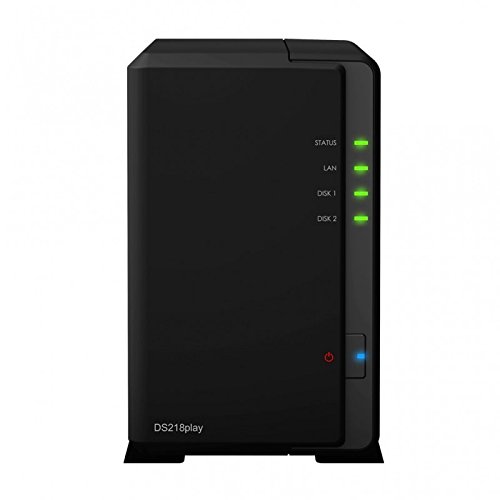 Preisvergleich Produktbild Synology DS218play 2-Bay 8TB Bundle mit 1x 8TB Red WD80EFZX