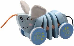 Toys For Play MA52139 Pull Along Mouse