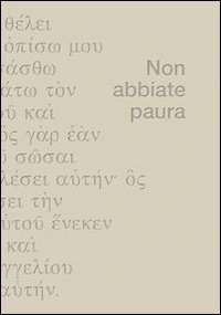 Non abbiate paura Non abbiate paura