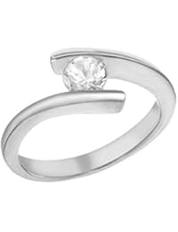 Cubic zirconia platinum engagement rings uk