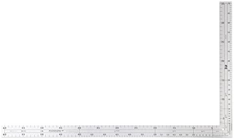 Aluminium Tailors L Square Printed Both Sides (A50235M)