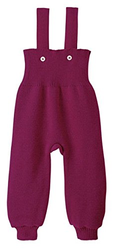 Disana 33108XX - Knitted Trousers Wool berry, Size / Größe:86/92 (1-2 Jahre)
