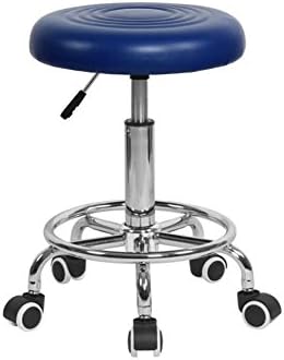 GAPJBD CYJZ® Bar stool, Lift Fashion Rotate Bar Haircut Beauty 49-63cm durable (Color : Blue)