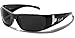 Produktbild Locs Sonnenbrille für Stadt, Motorrad, Mode, Sport, Auto, Strand. Fuel Sonnenbrille, Schwarz, Einheitsgröße für Erwachsene, 100% UV400 Schutz