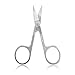MagiDeal Stainless Steel Pointed Tip Eyelash Trimmer Eyebrow Scissors