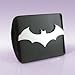 Produktbild Elektroplate Batman Schwarz und Chrom 3D Bat Emblem Metall Anhängevorrichtung Abdeckung Passt 5,1 cm Auto Auto Truck Empfänger