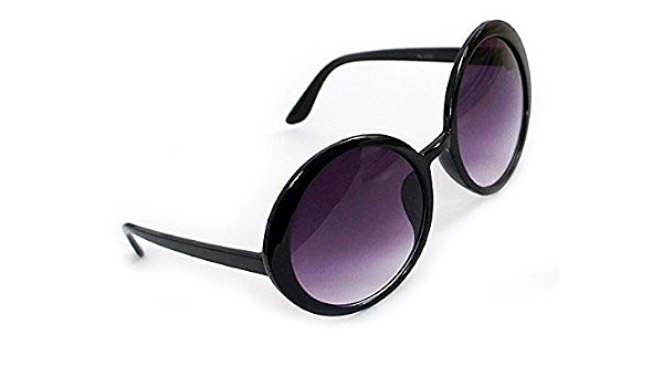 Occhiali da sole donna Rotondi, retro, con lenti scure e riflettenti Ne  compri uno ed uno e' gratis! (8872) : Amazon.it: Abbigliamento