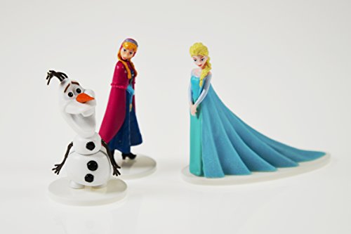 Frozen-Figuren für Thementorten, Elsa, Anna, Olaf