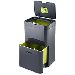 Joseph Joseph - 30020 - Totem - Poubelle de Tri Sélectif - 48 L - Anthracite