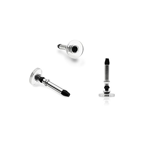 Ciscle Disc Stylus/Styli pen mit 2 klare ersetybare Disc Tipps Für alle Touchscreen Geräte, mit verdeckte Speicherung für ersetzbare Disc Tipps (schwarz) - 6