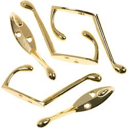 Preisvergleich Produktbild Stahl-Hut und Kleiderhaken Packung 10 EB