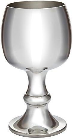 WWP Tulip Pewter Goblet
