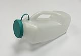 UMA1000 Low Cost Male Urinal Bottle with Easy Grip Handle, 1000ml