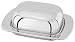 Produktbild Rostfrei Stahl gewölbt Butter Tablett Schale Halter H5cm x w18.5cm x D12cm