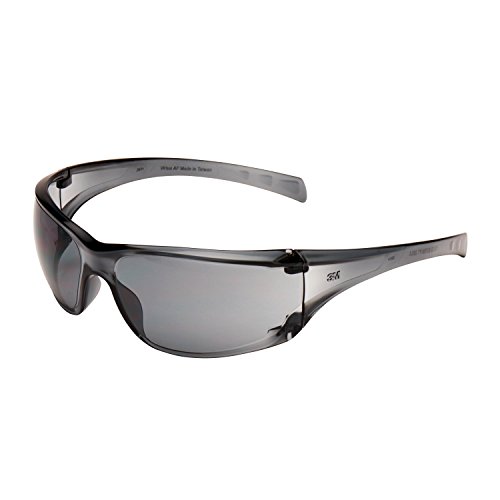 3M 7151201 Virtua - Gafas de seguridad con lentes antiarañazos, color gris (20 unidades)