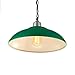 Produktbild Asvert Design Industrielle Hängeleuchte Vintage Pendelleuchte Metall  30cm E27 Leuchtmittel Grün für Wohnzimmer Küche Restaurant Bar Eingang Kelle Café Untergeschoss usw. (Enthält keine Glühbirnen)