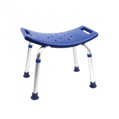 Taburete de Ducha Curvado Jill Azul