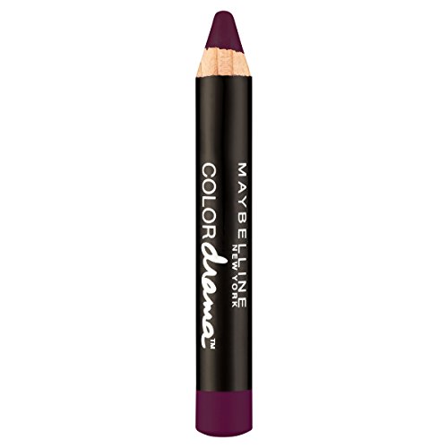 Maybelline New York Make-Up Lippenstift Color Drama Lipstick Berry Much / Dunkles Lila mit mattierendem Finish, 1 x 2 g