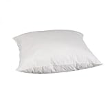 Babybettchen, Kinderwagendecke, Wiegenbettchen, Daunenkissen, Gr. 80x80 cm, Landdaunen, Inlett in weiß, creme oder saphir (01 weiß, 80x80 cm)