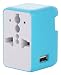 Fidelis Top Selling All In One Universal Power Adapter Worldwide Travel Adapter with USB charging port RS.549.00