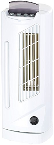 Sichler Haushaltsgeräte Tisch-Säulenventilator VT-130.T mit 90°-Oszillation, 3 Stufen, 30 W - 5