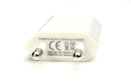 iProtect 4 in 1 KFZ Set in weiß mit 2x Micro USB 2.0 Datenkabel u Netzteil u KFZ Adapter Autoladegerät für MEDION LIFETAB S10334 MD98811 - 7