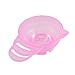 Sourcingmap Hard Plastic Handle Spout Hair Dye Colour Salon Bowl, Pink