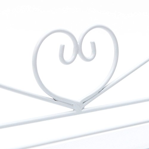 TOOGOO(R) 3-reihig metallisch Nagel Kunst Nagellack Lippenstift Verfassungs Organizer Anzeige Storage Holder weiss - 3