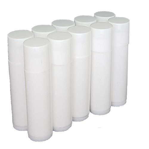 Lippenpflegestifte zum Selbstbefüllen, Kosmetik Lippenstifthülsen Lippenstift Hülse leer, 10 Stück