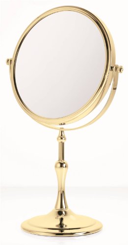 Danielle Gold Sculpted Vanity Mirror 20cm