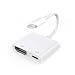 Produktbild HDMI Kabel Adapter, 1080P Digital AV Adapter, Sync Bildschirm HDMI Anschluss, Kompatibel mit iOS, Unterstützung für iOS 11 und vor (Netzteil erforderlich) (Weiß)