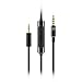 Produktbild Sennheiser Audio Kabel mit 3-Button-Samsung Galaxy Android Fernbedienung und Mikrofon für Momentum AEG & OEG und HD1 AEG & OEG Kopfhörer (564518)
