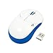 Produktbild LogiLink ID0072 Smile Optisch Mini Funk Maus (2,4GHz, 1000dpi) blau