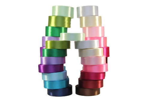 Satinband 25mm / 22 Meter Rolle / 0,22€/lfm