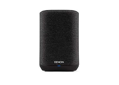 DENON Home 150 Enceinte multiroom avec Commande vocale HEOS intégrée et Commande vocale (Amazon Alexa, Google Assistant, Apple Siri) Noir