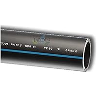 PE Rohr Trinkwasser PN12,5 DVGW Durchmesser 25mm, Rollenlänge 100m