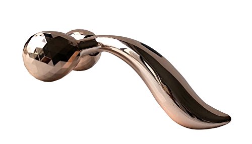 joyjorya® Massaggiatore 3D viso, Body Sculpting Firmer Shaper Rilassamento Muscolare Skin Stringere Lift 360 Gradi di Rotazione del Rullo di Massaggio, Oro